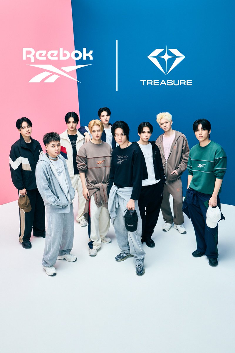 yg_treasure_jp's tweet photo. [💎]

／
TREASURE × Reebok
2026年秋 新ビジュアル公開!!
＼

秋らしい装いで新たな表情を
見せる #TREASURE に注目🍂

メンバー撮り下ろしカットは
9/26(土)より特設サイトにて公開❕

ぜひ、チェックしてください👀✨

▼ 特設サイトはこちら
https://t.co/qmdzSXJV99

#TREASURE #トレジャー #트레저 #Reebok #PR