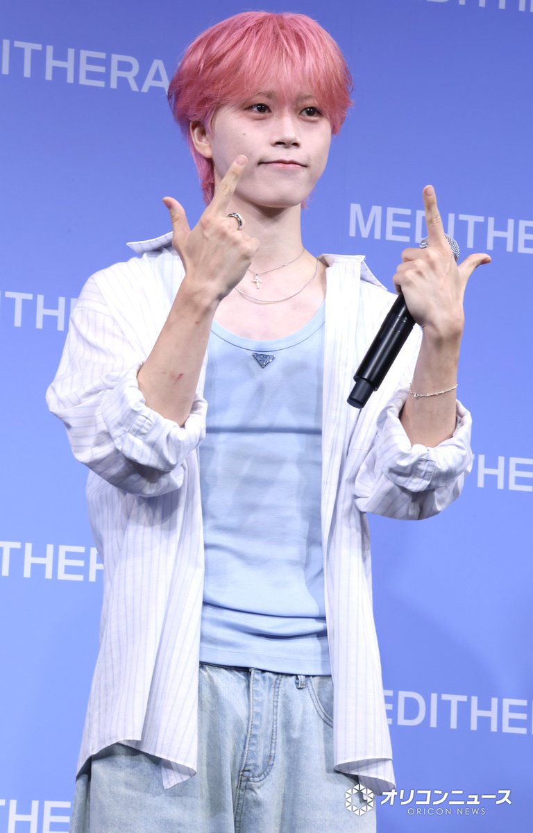 oricon's tweet photo. JO1 木全翔也『MEDITHERAPY』
ブランドアンバサダー発表会
⠀
JAMの歓声が日々の“ブースト”
「当たり前じゃない」
コロナ禍でのデビュー経て実感
https://t.co/UOAGLQhyT6
⠀
ソロ会見に緊張「無事にしゃべれてよかった」
親孝行な一面もチラリ
https://t.co/NvqwBKfzS2
⠀
#木全翔也 https://t.co/BqkFoAxQHu