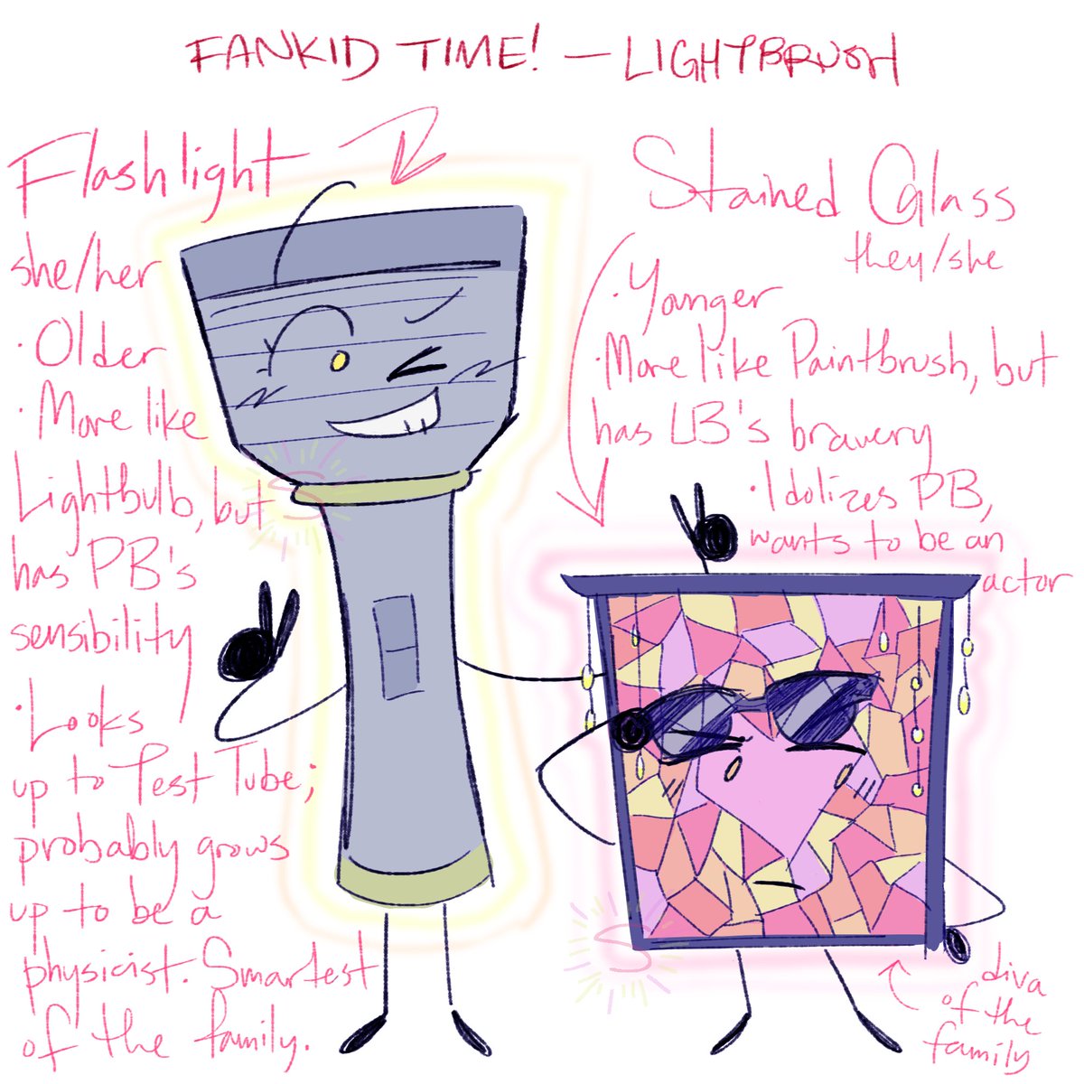 sprrklrr42's tweet photo. sharing some ii fankid designs i have yay!!! first up is lightbrush :D https://t.co/6FvkHFxlDU