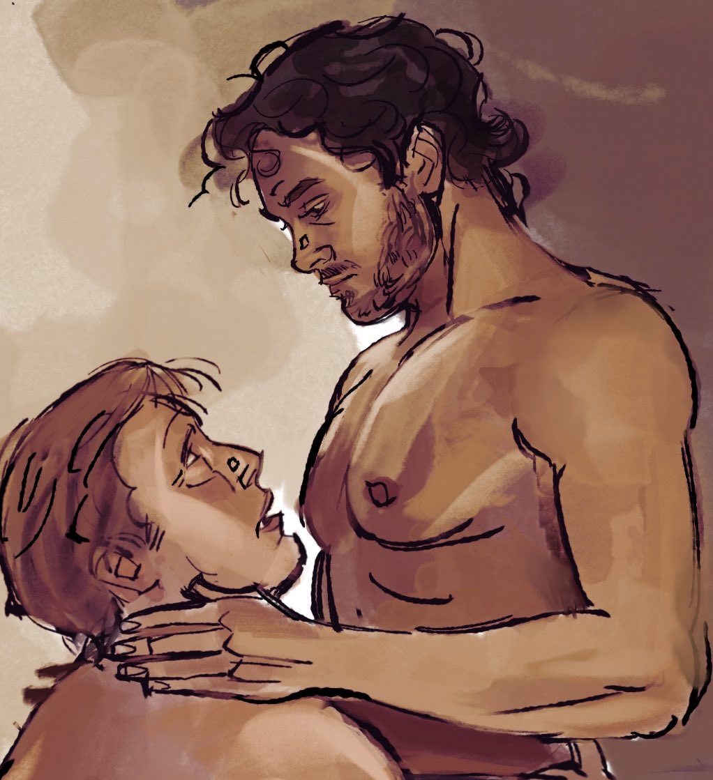 wrvqre's tweet photo. Just eat the damn food 
#hannigram #hannibal #fanart #willgraham https://t.co/8mqxSHiiQY
