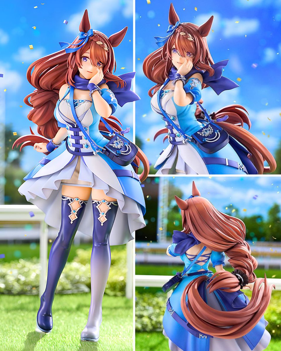 mecchaJP's tweet photo. Would you trust Super Creek to spoil you? 🥺💗
Umamusume Cinderella Gray 1/7 Scale Figure Super Creek 🐎 Preorder Available at the link below!
🛑https://t.co/mdFXkFNC22 

#Umamusume #SuperCreek https://t.co/uhh2wJmGBM