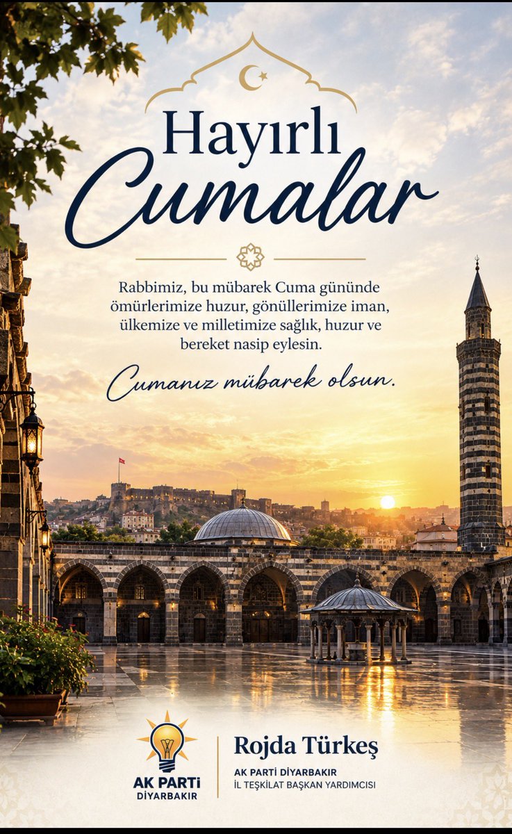 RojdaTurkes's tweet photo. “Şüphesiz, kalpler ancak Allah’ı anmakla huzur bulur.”
📖 Ra’d Suresi, 28. Ayet

Rabbim gönüllerimize huzur, hanelerimize bereket, dualarımıza kabul nasip eylesin.

Hayırların, güzelliklerin ve kardeşliğin çoğaldığı bir Cuma günü dileğiyle…

#HayırlıCumalar.🤲🏻🕌 https://t.co/3pLO6l419i