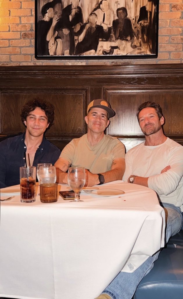 dailylbf's tweet photo. New picture of Luke Brandon Field 

📸 via Ian Bohen on September 22nd, 2026 https://t.co/3yOYRFXNQr