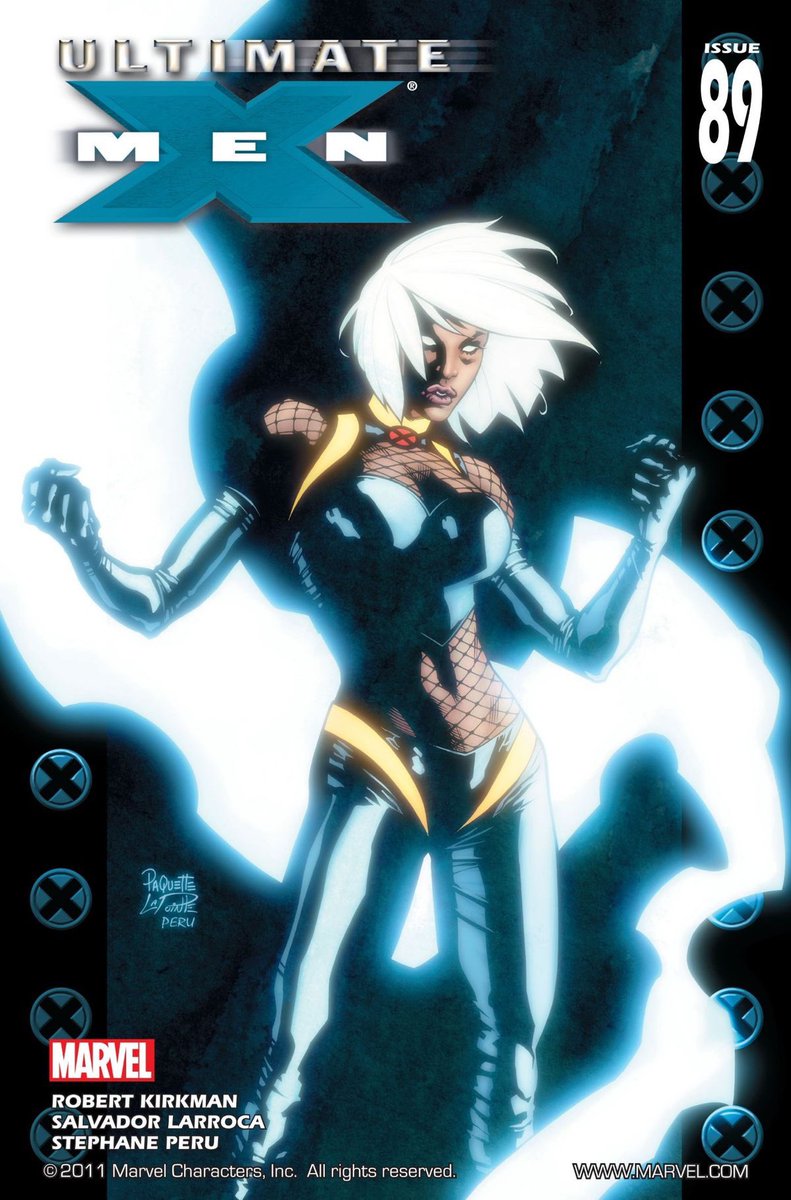 sullydollfem's tweet photo. I’m lowkey mad that Storm hasn’t gotten more goth/alternative skins in Rivals but other characters have…. like this is HER LANE🙄!!!!!

She’s Marvels’ OG goth / alt baddie. https://t.co/I0o8PUwsgQ
