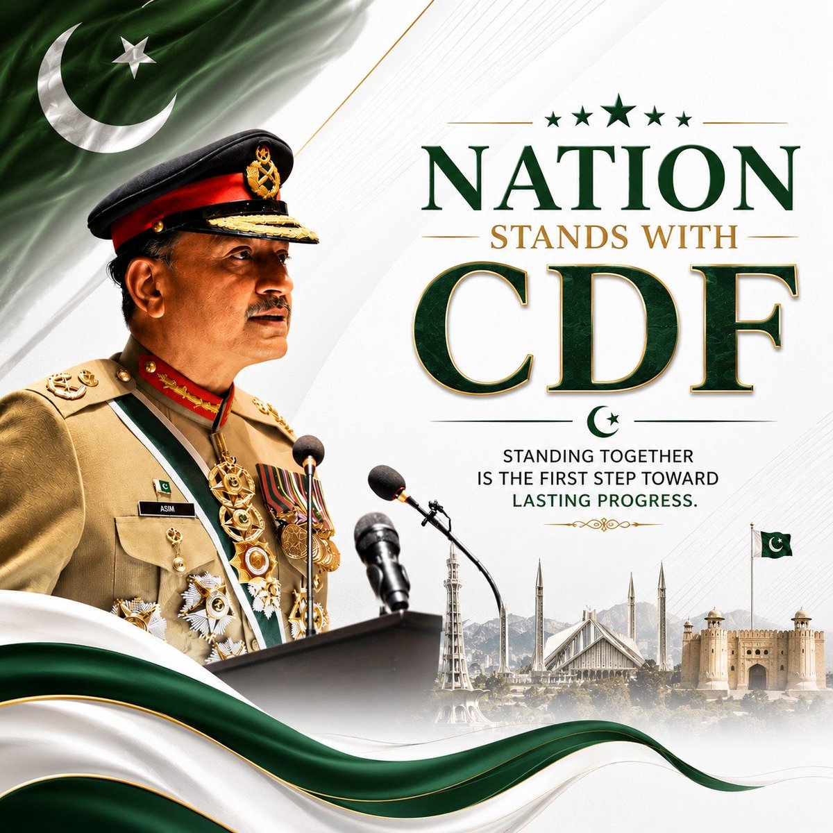 Anayaa_11's tweet photo. CDF Asim Munir's calculated adjustments seamlessly neutralize emerging cyber, hybrid, and information warfare threats. #SymbolOfPrideCDF #SymbolOfStrengthCDF #RespectedCDF #NationSalutesCDF #UnitedBehindCDF https://t.co/LiD8P8TGPl