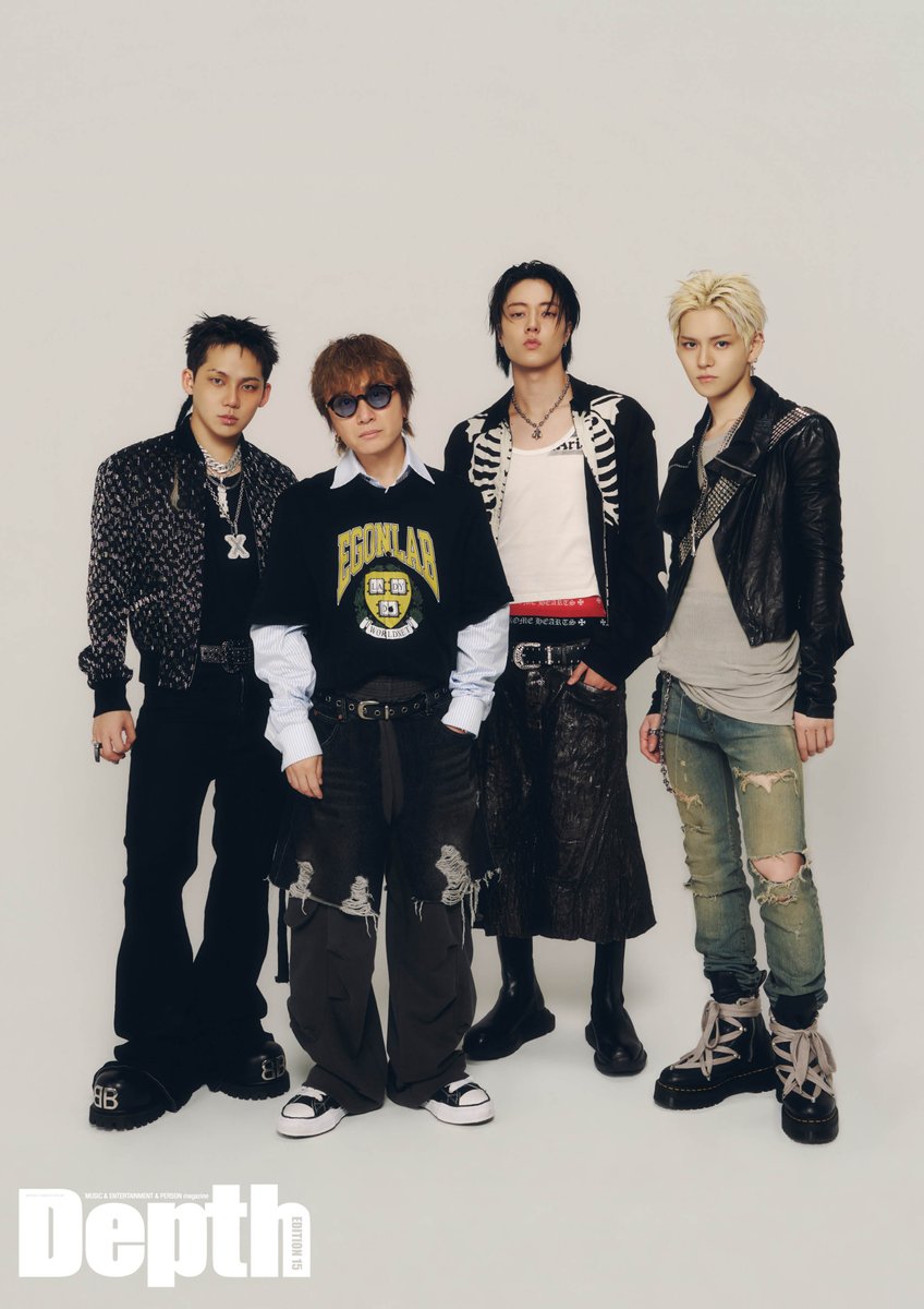 yg_treasure_jp's tweet photo. [📖]

／
10/6(火) 発売
「Depth EDITION 15」掲載決定‼️
＼

CHOI HYUN SUK・YOSHI・HARUTO
（HYUNHAYO of TREASURE）が
雑誌「Depth EDITION 15」に登場✨

3人の単独インタビューに加えて
安田章大さん（SUPER EIGHT）との
ロング対談インタビューも掲載📖❕

🔗 詳細はこちら
https://t.co/uZrJiaLQO6

#TREASURE #トレジャー #트레저
#CHOIHYUNSUK #YOSHI #HARUTO
#HYUNHAYO @shinkomusic