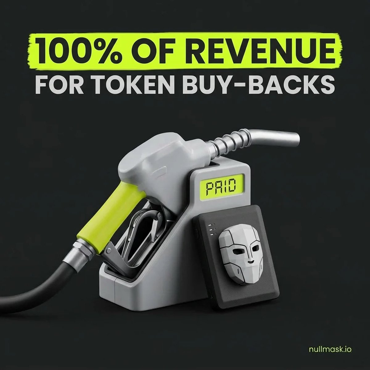 NullMaskio's tweet photo. Why $MASK?

Holders win when the protocol wins.

•  100% of protocol revenue → token buybacks. Every dollar the protocol earns goes towards buying back $MASK.

•  $MASK × ZEC. Our fascination with Zcash runs deep. $MASK is paired with ZEC, and holders receive ongoing ZEC airdrops.

•  The team is funded the same way holders are: through ZEC distribution. No separate extraction from the protocol.

•  No VCs. No early allocations. $MASK is the only way to gain exposure to the protocol.

One token. One alignment.