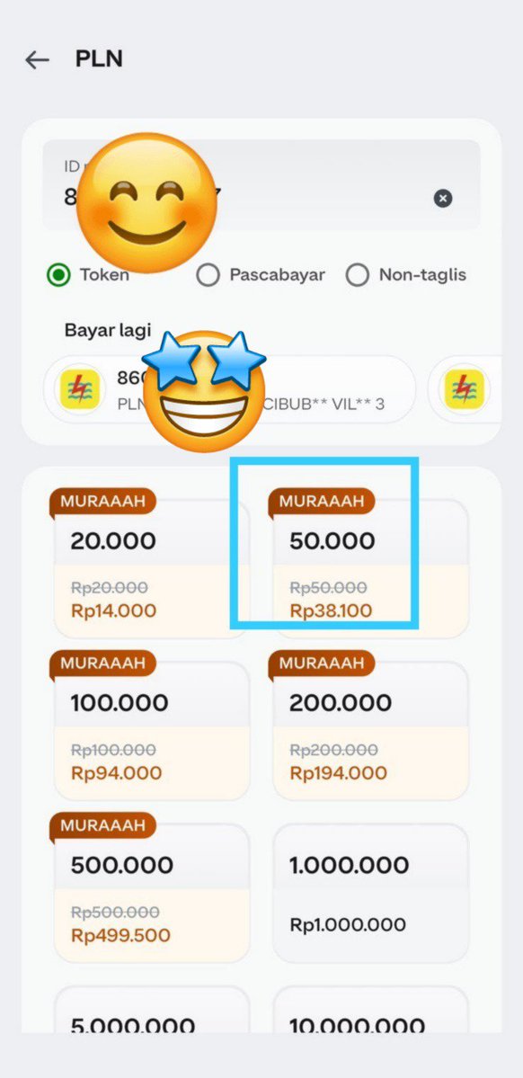 ebelbel13's tweet photo. Meteran listrik udah bunyi, eh nemu promo token pln 50ribu cuma bayar 40rb di apk gopay! harganya udah termasuk biaya admin juga nih, infonya cuma promo di bulan september gess #DISKONPLNDIGOPAY https://t.co/ZZzJDzYo1E