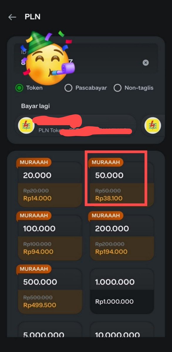 morenaaulia's tweet photo. nangis bgt terharu, lagi tanggal tua dapet promo gopay segini berharga. isi token pln 50rb bayarnya cuma 40rb, udah gitu bebas biaya admin lagi. makasih gopay meluncur beli sekarang 😙😙
#DISKONPLNDIGOPAY https://t.co/1V452KV00l