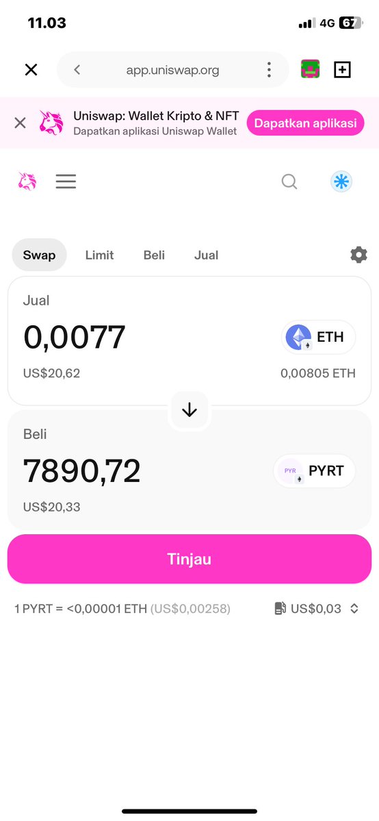 ombreek's tweet photo. @AFCryptoX @Pyrand_coin 0x2dd6b6c65b3dc3c3a2c0ef261e438a285dc877313c3ebe57990b67afed87d275 https://t.co/Wbm0Jdx9np