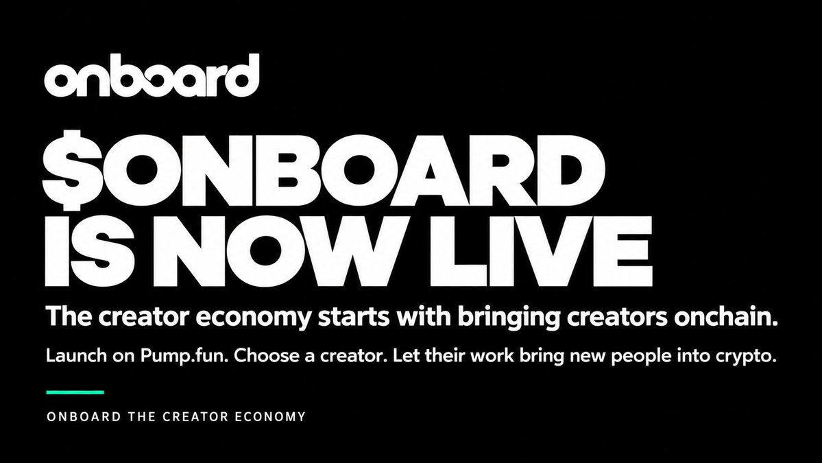 onboard_fun's tweet photo. $ONBOARD NOW!

9dAbCu7Phmgss31haeCHtTXSf6TjzG3GdGgFvqK5pump https://t.co/mhoaQvOuy8