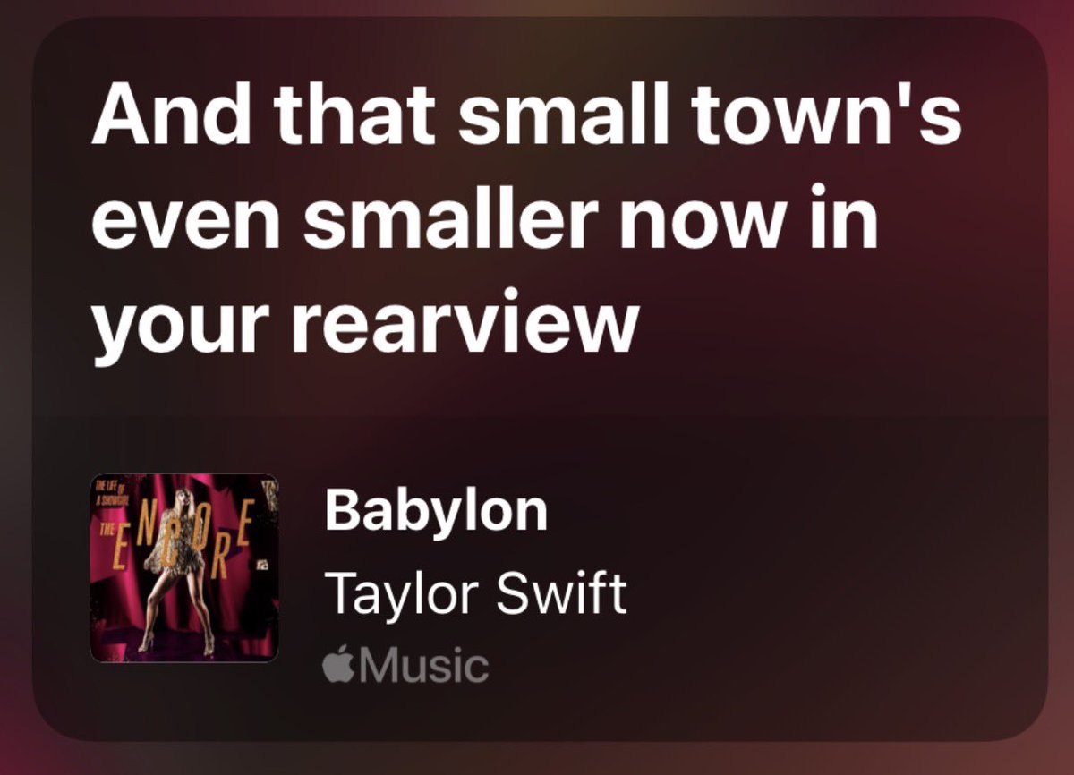 redelitist's tweet photo. WHITE HORSE REFERENCE ON BABYLON #TSTLOASEncore https://t.co/JUeN6H13WV