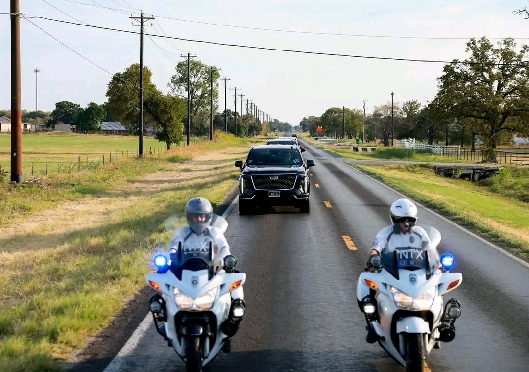 _DCPTV's tweet photo. A presidential escort For Dcp party leader H.E Rigathi Gachagua in America 🇺🇸 https://t.co/oeALKFILZL