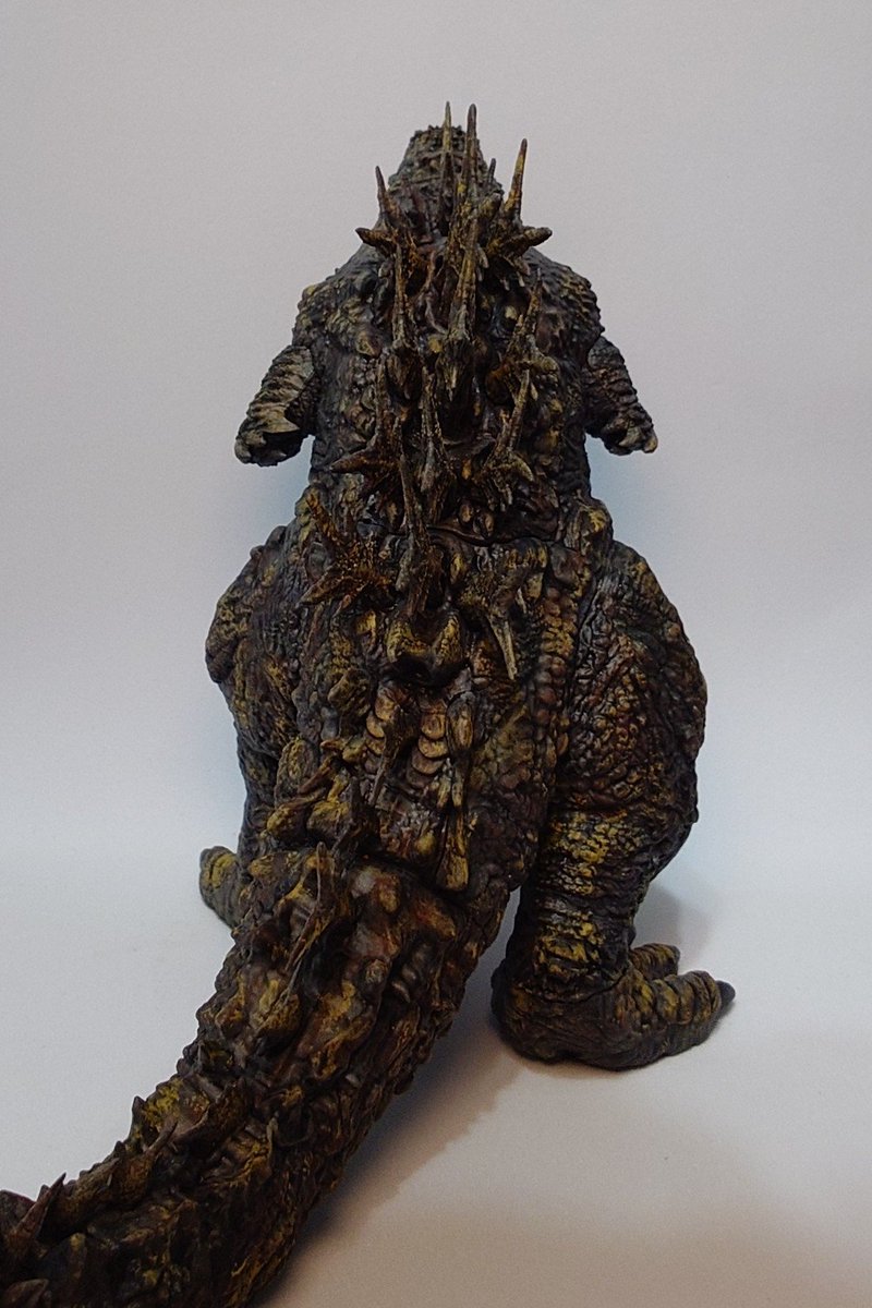 KumaLin555's tweet photo. 今年第20作品，TMK哥吉拉完成
これはTMKゴジラで、彼にとって今年20作目の作品となる。
#ゴジラ #godzilla
#kaiju https://t.co/UzWOHqxTeR