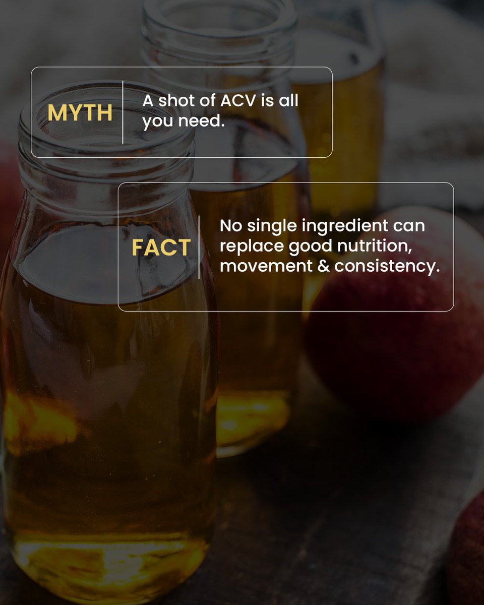 BetterAltUSA's tweet photo. Still drinking ACV shots every morning? 👀🍎 Make sure you actually know what it does and what it doesn't. Swipe to get the real facts. #applecidervinegar #ACV #mythvsfact #betteralt #metabolicsupport https://t.co/mi6dTp12B2