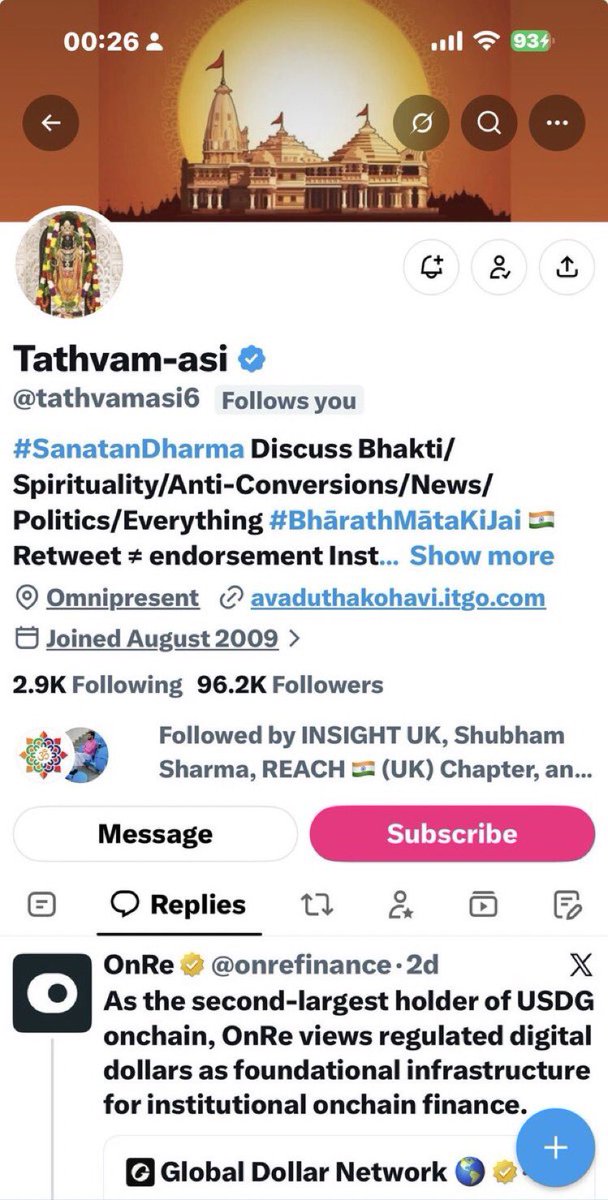 AmitLeliSlayer's tweet photo. Another Hindutva account goes down due to mass reporting by mlechas👇 
Close to 1L followers and used to do brilliant job on countering Anti-Nationals. 
Please Follow him on his new account

@omtathsath https://t.co/0dSx5yJwfn