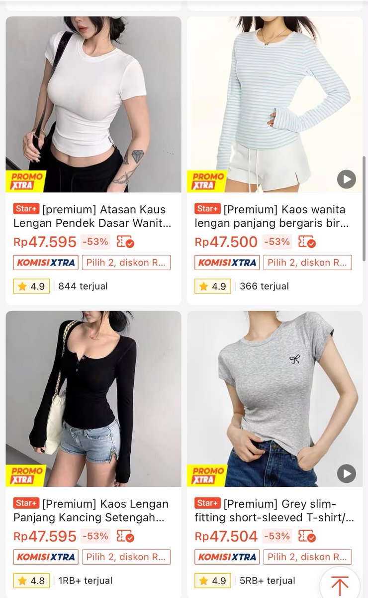 tuffluhvv_'s tweet photo. Kadang suka heran sama baju 40 ribuan jaman sekarang 😭
bahannya nge-stretch, pas di badan, terus potongannya bikin pinggang keliatan lebih ramping tanpa harus tahan napas 🥲

mana pilihan warnanya lucu-lucu banget lagi…
harga segini tuh susah buat pura-pura nggak liat 😭🫵🏻 https://t.co/SKZnTUbMrE