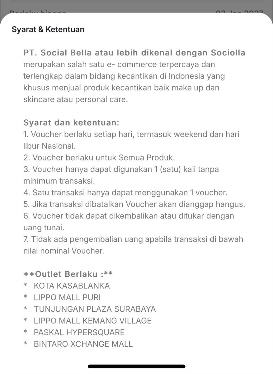 kakdonghyuck's tweet photo. #wts voucher sociolla dari BTN potongan harga 100k tanpa minimum transaksi, untuk harga boleh dm aja ke @iniygcel yaaaa https://t.co/x3QrUdDsTh
