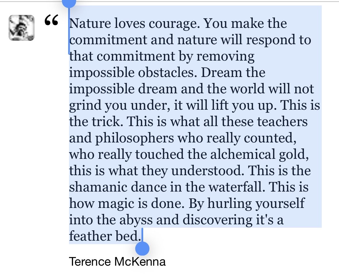 mayareminders's tweet photo. nature loves courage https://t.co/DVnWSwyr7g