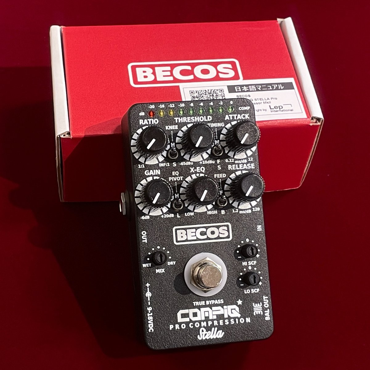 ROCKINN_namba's tweet photo. 【#ロックイン難波】人気のコンプ在庫あります!「#BECOS」の"CompIQ STELLA Pro Compressor MkII"!このサイズにラック型コンプでしか見られないような機能を搭載!このサイズ最高峰の機能と音楽的サウンドを備えた高品位な現代コンプです★ぜひチェックください!→https://t.co/1BaQQ87ntq https://t.co/oT6d1EB0Sb