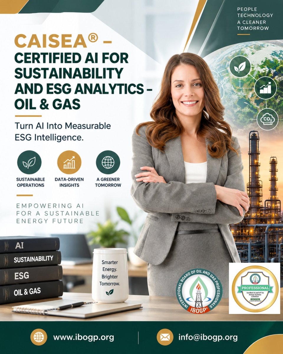 Ibogp_'s tweet photo. ESG data is only valuable when it can drive better decisions. 

AI can help turn that data into actionable sustainability intelligence. 
🌱🤖

#esg  #carbonreduction #sustainableenergy #caisea

📩 CONTACT

📧 info@ibogp.org

🔗 Certification URL:
https://t.co/W2zcXjboNK https://t.co/oholnh6Ogw