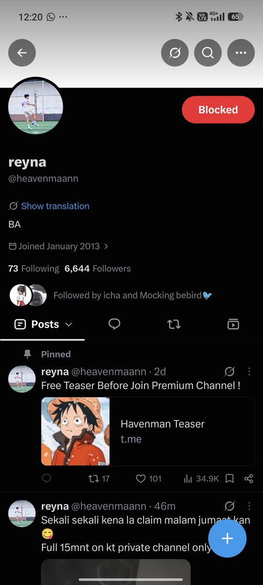 Heavenmannn's tweet photo. Tolong jangan jadi bodoh , dah kena scam dangan dia astu nak claim dekat aku 😌

Terang terang ni scam benak https://t.co/7u5tGohaG3