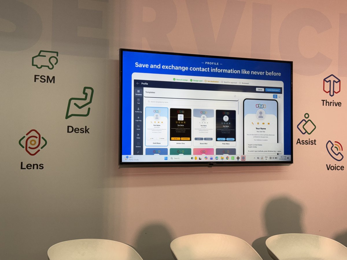 ZohoAssist's tweet photo. Zoholics was amazing! Loved connecting with our customers and hearing their stories. Grateful for every conversation and the energy in the room.
#zoho #zohoassist #remotedesktop #remotesupport #zoholicsindia #zoholics https://t.co/9KeZMwLa3L