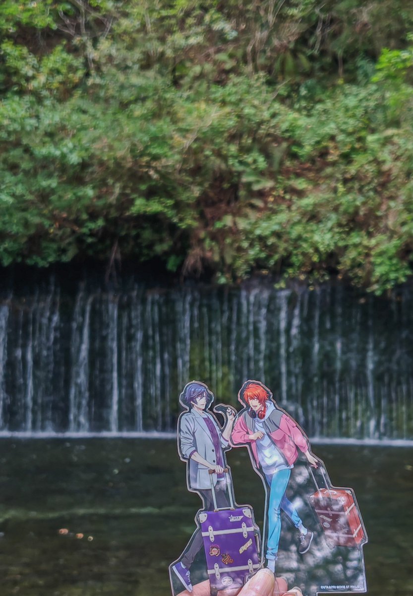 bbuuxl's tweet photo. 白糸の滝！！！！ https://t.co/Q4BlBxVMVQ