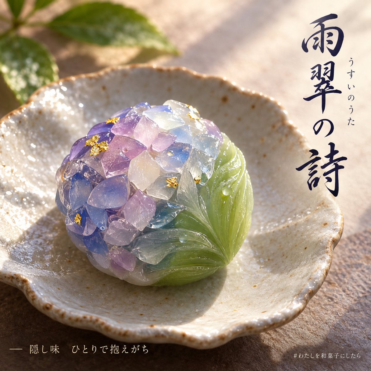 NoiPhoneNoMusic's tweet photo. 写真か会話履歴を渡すだけで、あなたが「上生菓子���になるプロンプト作りました🍵

形も、色も、器も、お菓子の名前も、全部あなた専用。
いちばん下の「隠し味」が、だいたい図星です。

できたら引用で見せてください！アイコンにしてもかわいいです
#わたしを和菓子にしたら

▼プロンプトはコメント欄