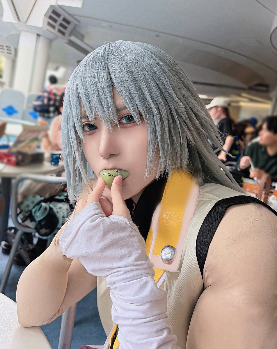 anpansyokupan__'s tweet photo. 照れ……🫨🫨🫨
 #Dハロ仮装 #Dハロ仮装2026 https://t.co/q09N0Elr62