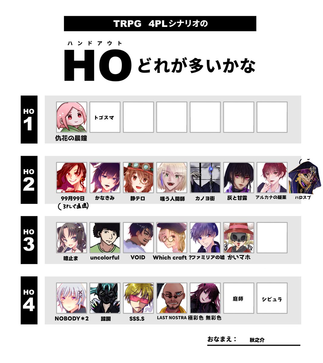 tnf68's tweet photo. 主人公hoやった覚えがなさすぎてまとめ画像見ました　う、嘘だろ…………
こんなん未来のトゴスマ雷に全ての主人公属性を注ぎ込むしか https://t.co/02CnzPl7KH