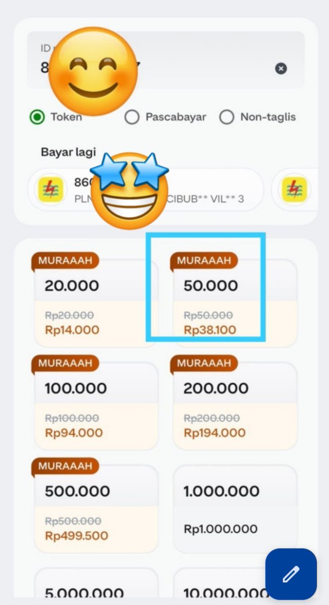 Cleo26h's tweet photo. September ini memang istimewa banget soalnya ada promo token PLN 50rb cuma bayar 40rb aja di gopay app gess! harganya udah sama biaya admin juga lagi haha,,mantapkan #DISKONPLNDIGOPAY https://t.co/E6M8chajwh