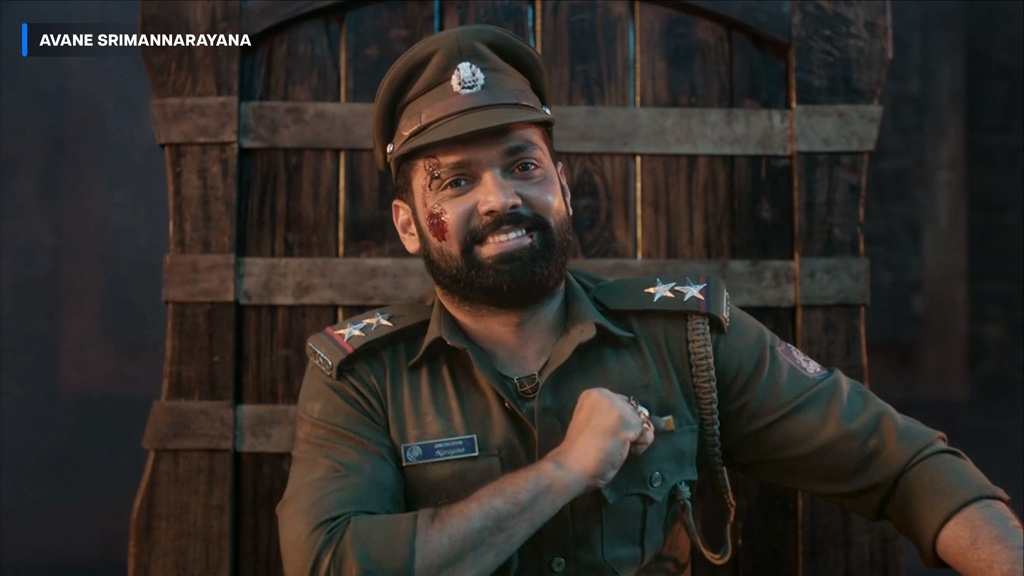 PrimeVideoIN's tweet photo. today's recommendation: avane srimannarayana 👑 https://t.co/wGeyqcqcGR