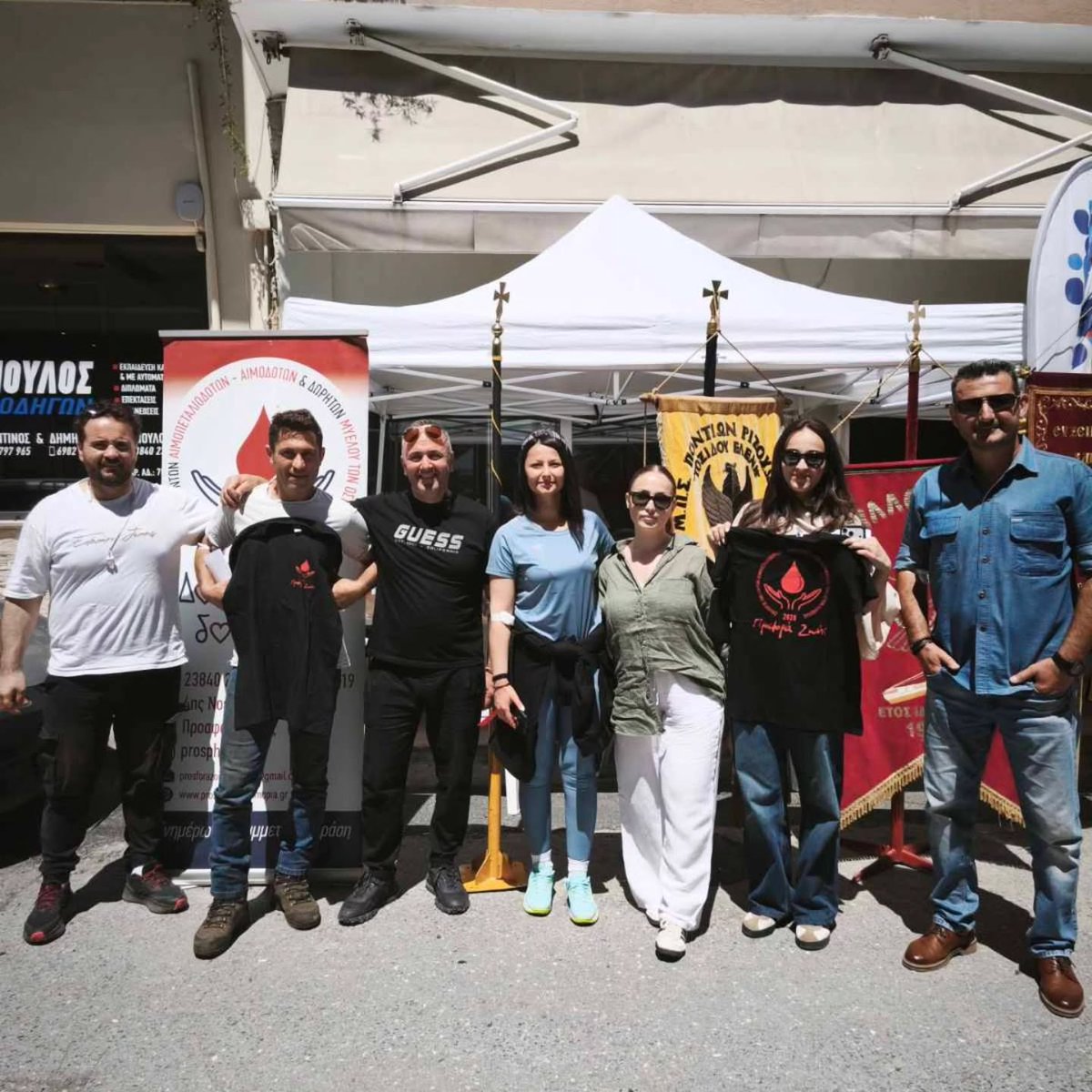 KristlePing3r's tweet photo. We donate blood, honor history, and give life. Yesterday, May 18, Sanus Health and Fitness Boutique supported a voluntary blood drive organized by the Almpopia Life Donation Association and Pontic associations, honoring the Pontic Genocide. Our https://t.co/uRpVs2MVPV