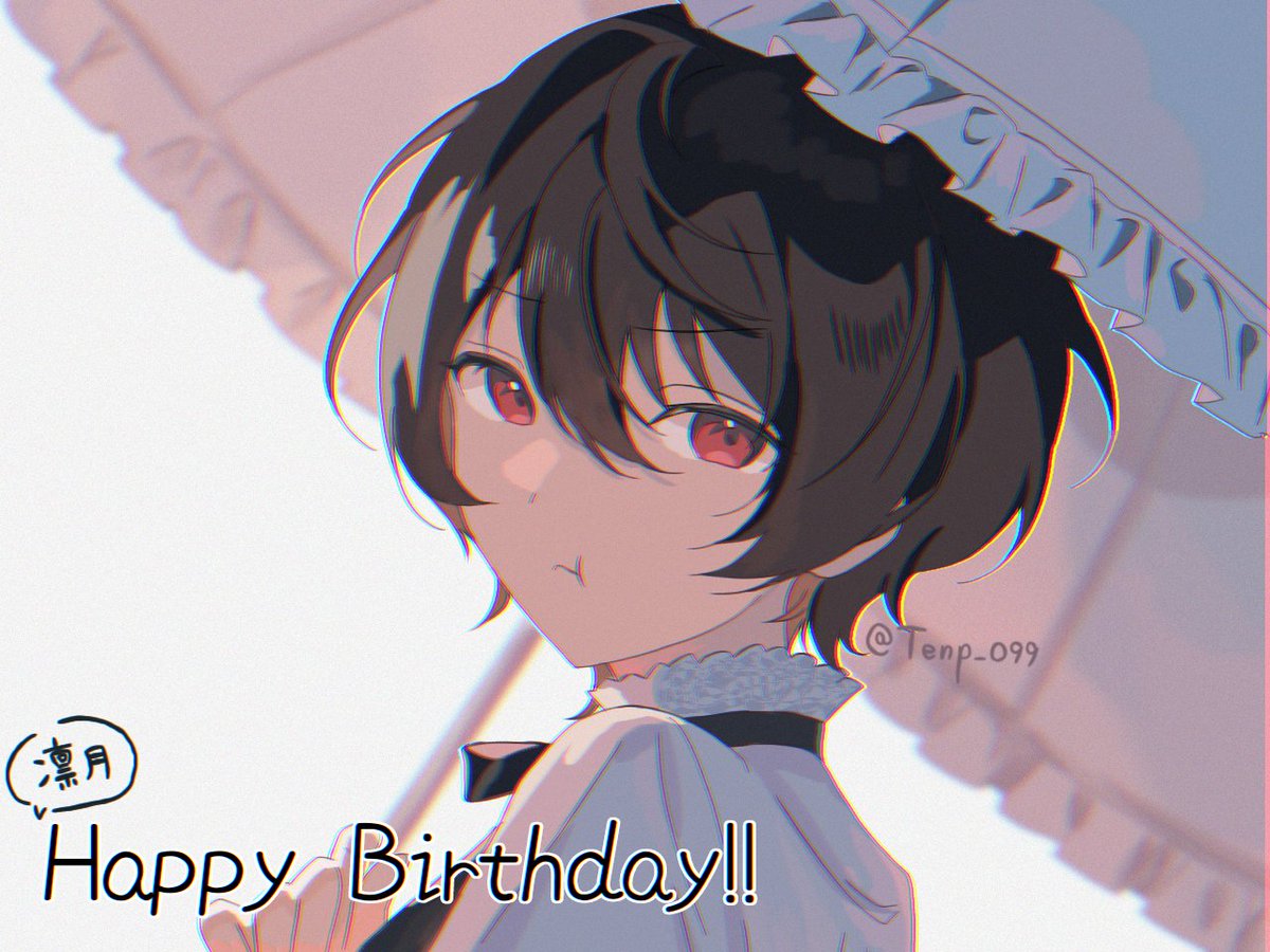 Tenp_099's tweet photo. #朔間凛月誕生祭2026 
遅れてごめんね凛月さん⋯
テストだったから仕方ないじゃないか⋯⋯。 https://t.co/3nMZXcjWc5