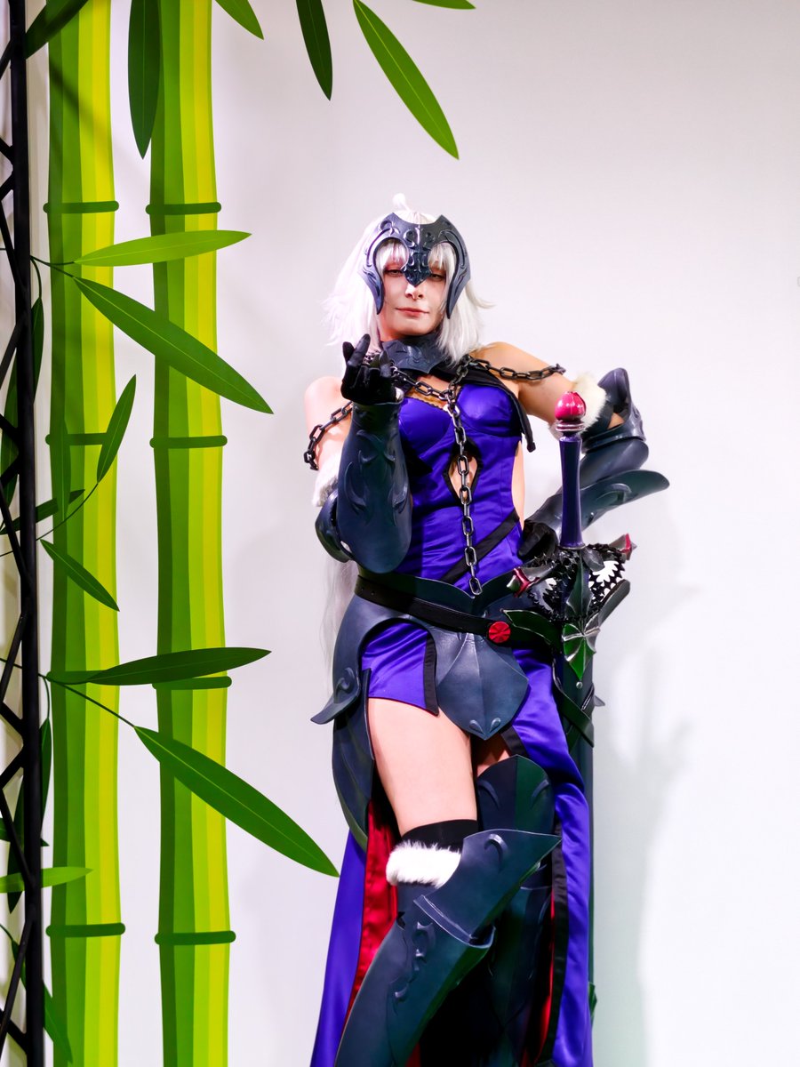 FGO2000127's tweet photo. #FGO
#京まふ15th  #京まふ
@kuroha142 
京まふDAY1にて邪ンヌを撮影させて
頂きました。久しぶりに京まふで邪ンヌが見れてとっても幸せでした。
(Twitterのバグにより上げ直しと手直ししました) https://t.co/GTdj9umzoC