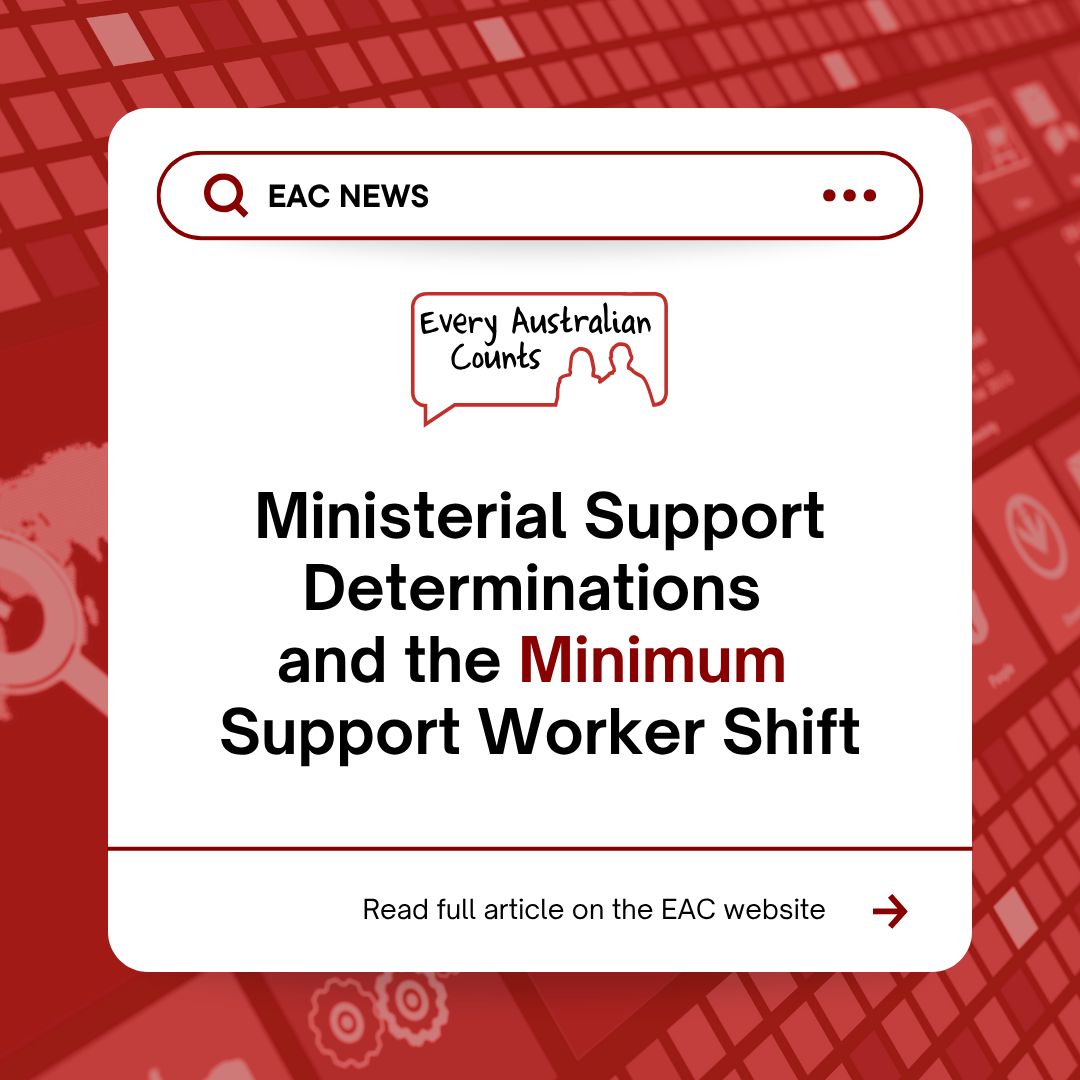 EveryAustralian's tweet photo. A 50% cut to Social and Community Participation could leave some NDIS participants with funding below the minimum support worker shift.
Funding on paper means little if you can’t actually use it.
Read more: https://t.co/296w4Nz6s7
#ProtectOurNDIS #NDIS https://t.co/Ns0zMRO5Xk