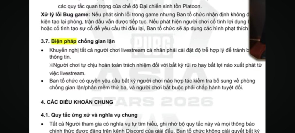 WhoTheHell_h's tweet photo. @thaswoon Ảnh luật trước khi Krafton sửa chỉ cấm phần mềm thứ ba : https://t.co/TRijdoL72P