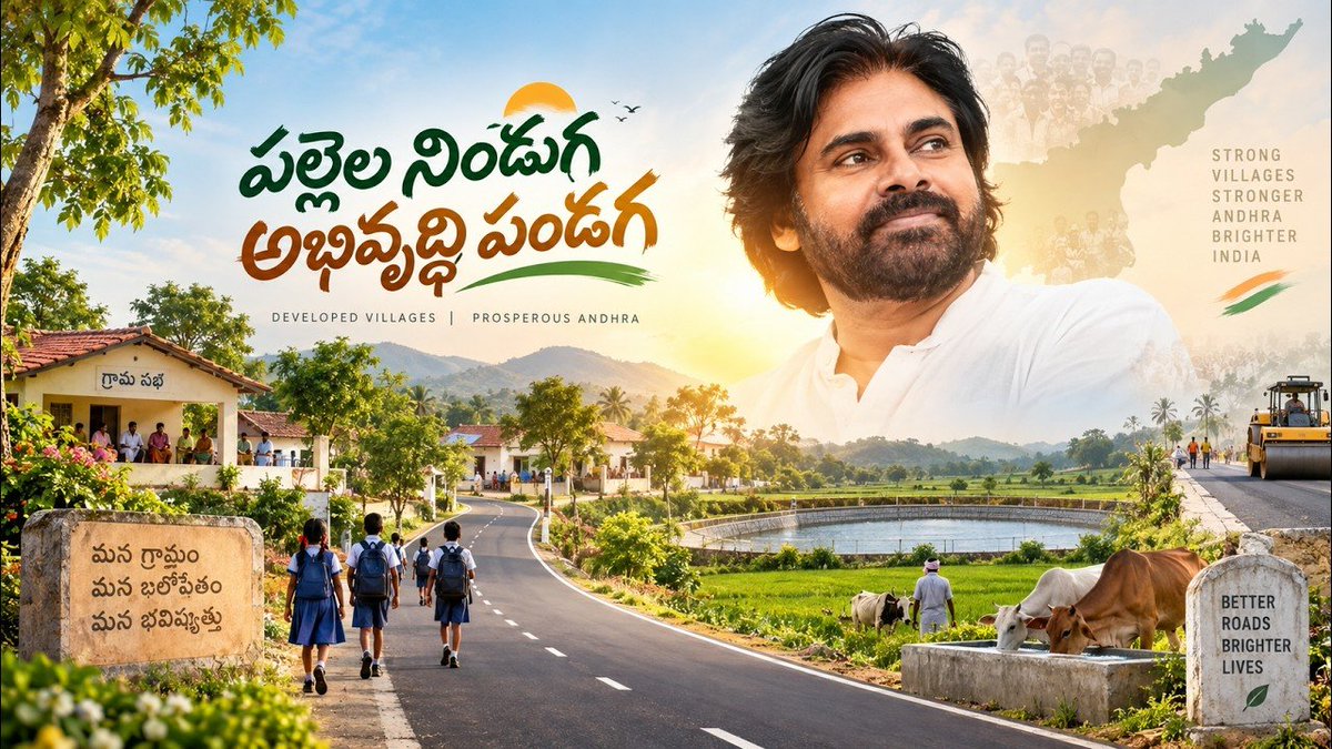 VTofficial97's tweet photo. పల్లె పండుగ 3.0 ⏳

ఈ నెల 29 న నెల్లూరు జిల్లా ఉదయగిరి నియోజకవర్గంలో పల్లె పండుగ 3.0 ప్రారంభం 

బహిరంగ సభ - రామాపురం గ్రామం 🔥
#PallePanduga 

@JanaSenaParty || @PawanKalyan https://t.co/HI8QiCbkrJ