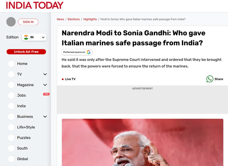 vijaipostoffice's tweet photo. Remember the deafening outrage over the Italian marine case back in 2012–13, when the BJP and Narendra Modi heavily attacked Sonia Gandhi and Congress?
Fast forward to today, a Delhi court grants default bail to a US national and six Ukrainians arrested by the NIA in a sensitive drone-training case, with the UAPA charges diluted. And the self-proclaimed nationalists? Complete silence.
National security is apparently a political switch. You turn it ON to scream about sovereignty when you're in the opposition, and switch it OFF in absolute silence when foreign nationals get bail under your own watch.
Patriotism shouldn’t depend on who is in power or the nationality of the accused. Selective outrage isn't strength; it's just pure hypocrisy.

#NIA, #NIACourt #UAPA, #NationalSecurity, #SelectiveOutrage #DroneTraining, #DroneWarfare #BJP #NarendraModi
