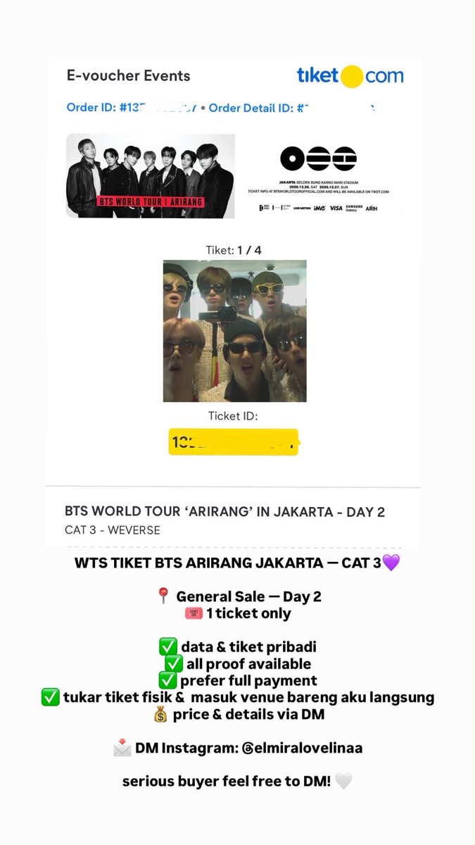 safnnda's tweet photo. GUYSSS LETS GO!!! 

#BTS_WORLDTOUR_ARIRANG #arirangjkt #wts #armybantuarmy https://t.co/wFuuo5Tb9m