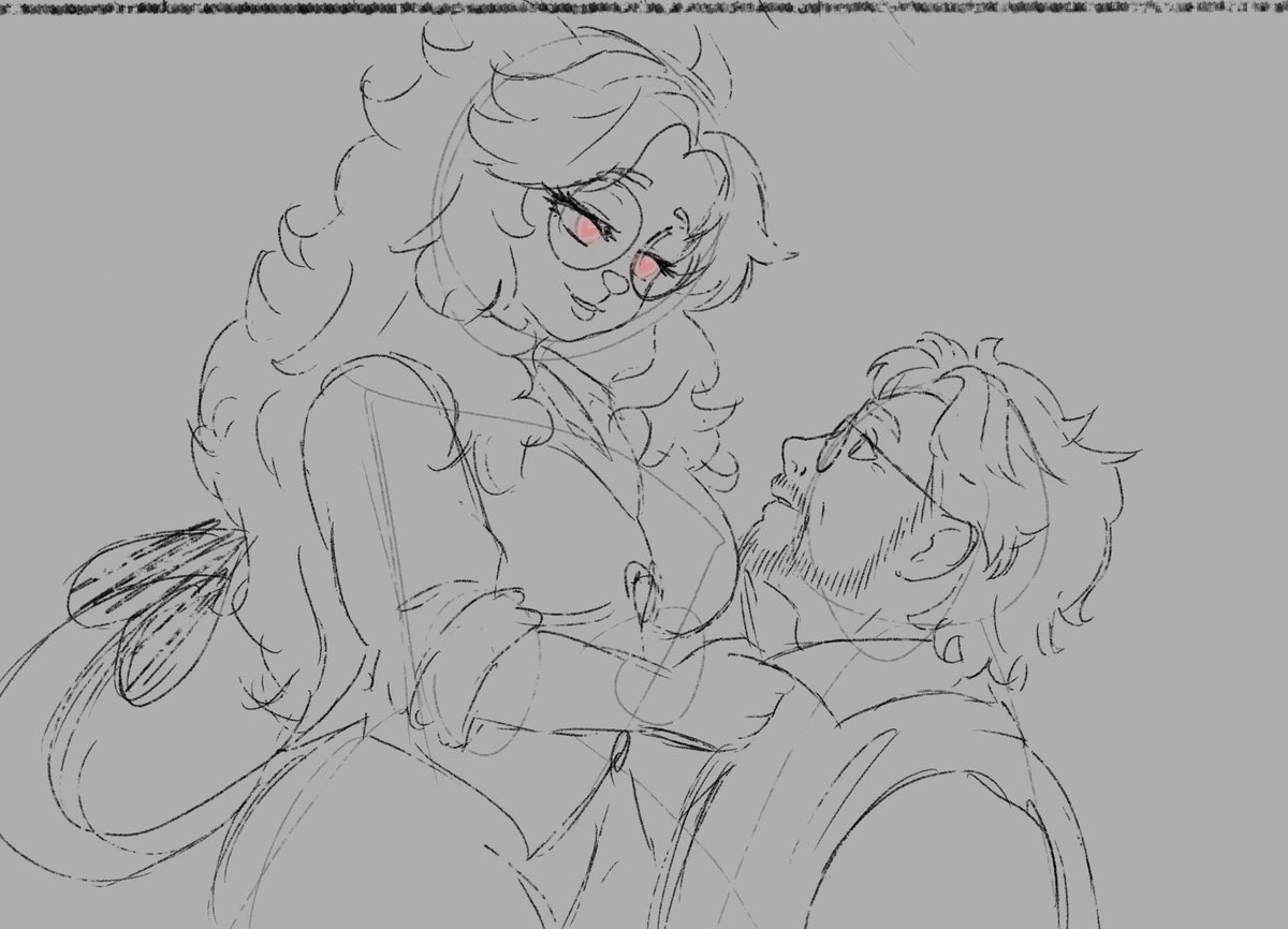 FluffiestSheep_'s tweet photo. 𓊆ྀི❤︎𝐵𝑒𝓁𝓁𝓈❤︎𓊇ྀི

I bully my wife. 
How you may ask?
I draw her yume just to watch her get all giggly and buzz with excitement. 
She gets so excited she feels nauseous so I try to be careful but seeing her get so happy is too cute~!

@BunniesPuppet 
Get yo manz bby https://t.co/LUWSdWbGCK
