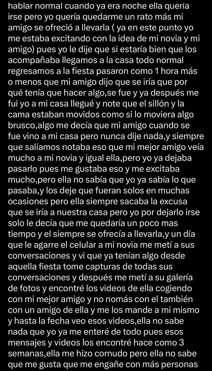 RELATOScuckold_'s tweet photo. - hilo - Lo hizo cornudo con su mejor amigo. El lo sabe, y en efecto su mujer está deliciosa. https://t.co/JM3wfmtHKC