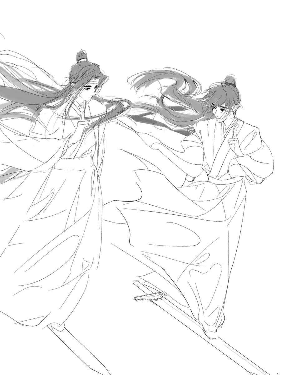 Zoe_1231's tweet photo. 是重修出金丹的魏无羡和蓝忘机一起御剑！
恭喜魏婴🥺
#魔道祖师 #MDZS #wangxian #忘羡 https://t.co/xXW78iEuEr