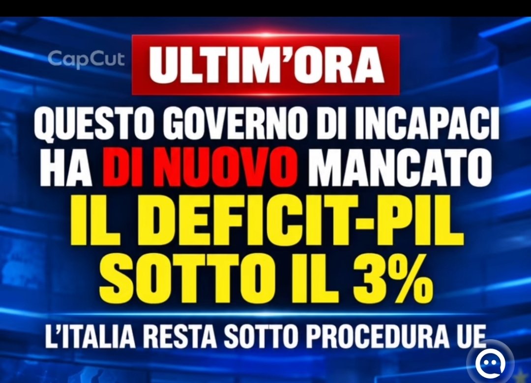isacco48074's tweet photo. Questa in capace ha eredità 209miliardi e non è riuscita a fare crescere il nostro paese .CHE FINE HANNO FATTO I SOLDI DEL PNRR ?
OCCORE UNA COMMISSIONE D'INCHIESTA ,non posso farla franca 
#MeloniVergognaNazionale
#MeloniIncapace
#Melonivaiacasa
#Governodicialtroni https://t.co/VT8g97XCgW