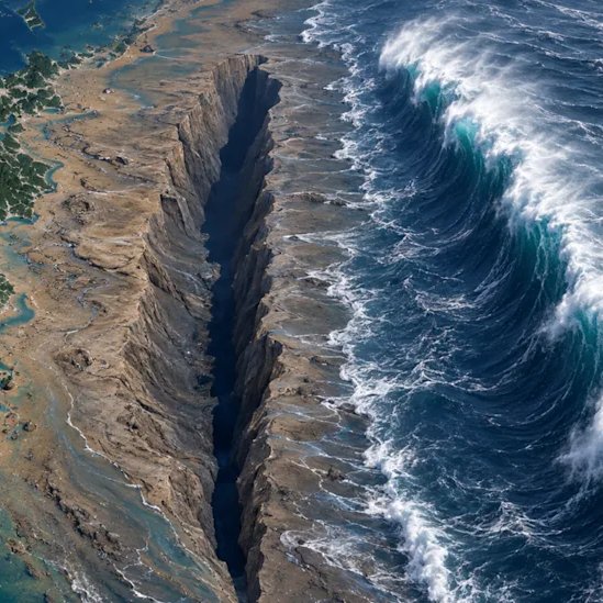 NightSkyToday's tweet photo. JUST IN🚨: Japan’s ‘Underwater Mount Everest’ Unleashed a 124-Foot Tsunami and It Could Happen Again. https://t.co/OxgfwsN635