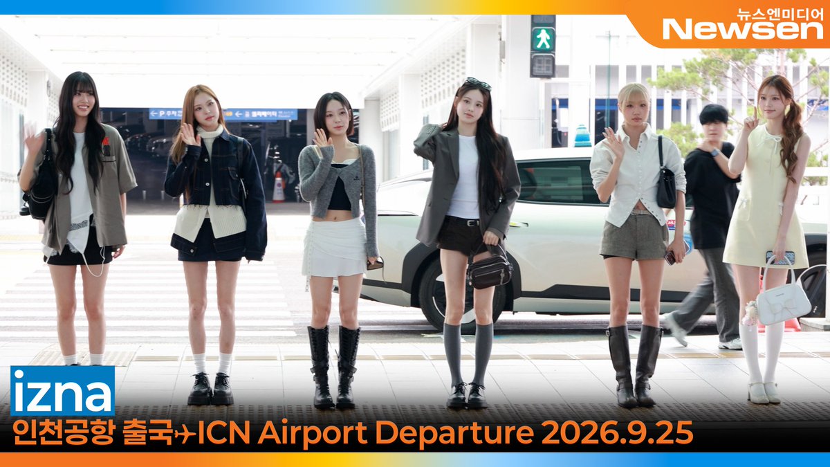 newsenstar's tweet photo. 이즈나, 인천국제공항 출국✈️izna ICN Airport Departure 2026.9.25 Newsen

 https://t.co/angkDQgoEe 출처 @YouTube 

#izna #이즈나 #정세비 #최정은 #유사랑 #코코 #윤지윤 #방지민 #마이 #JEONGSAEBI #CHOIJUNGEUN #RYUSARANG #KOKO #YOONJIYOON #BANGJEEMIN #MAI https://t.co/l7DhjwEdVK