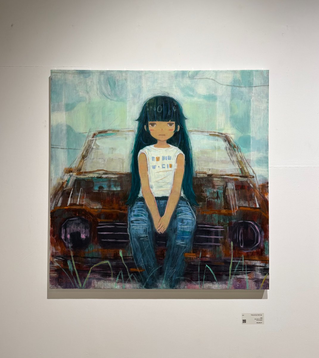 Anico_ec's tweet photo. Time of an Old Car
2026年
Oil on canvas
80.3 × 80.3 × 2.5cm

作品リストをご希望の方はお気軽にお問い合わせください！
________________________        
Norizo個展   
『Overlapping』     
9月17日〜9月28日     
12時〜19時｜最終日は17時     
火・水曜休廊     
Anicoremix Gallery https://t.co/P9s6tj0SnA