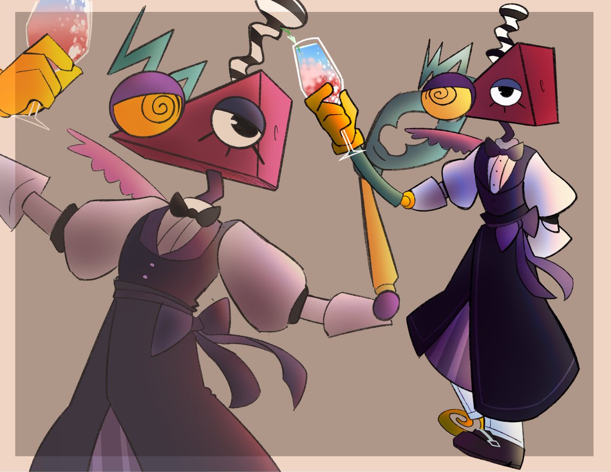 Midnightzon22's tweet photo. Maid outfit (2/2)
Finally got time to finish these last ones 
#tadc #tadcfanart #tadcmaid https://t.co/PHWlXwFm0B