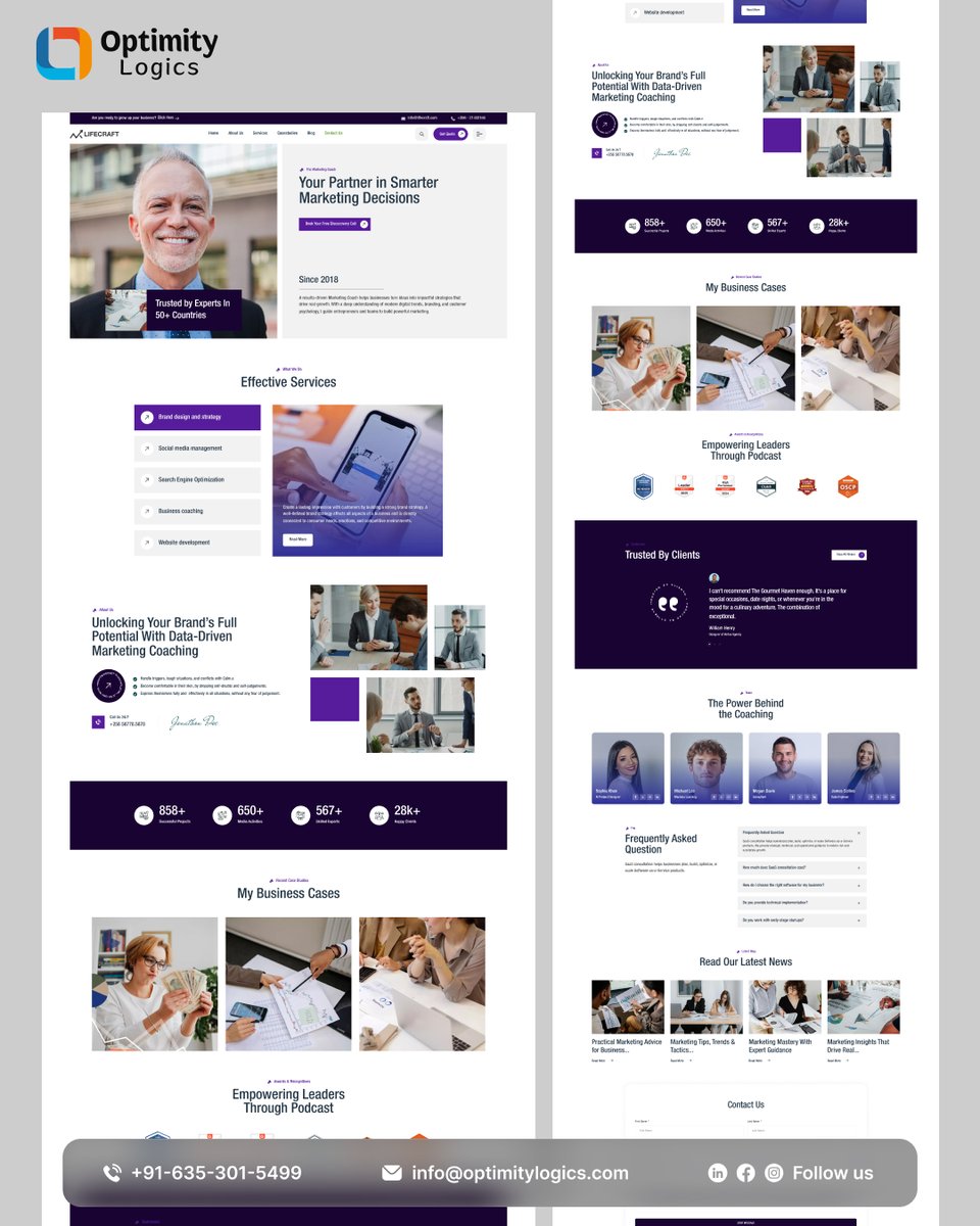 optimitylogics's tweet photo. Website Design & Development Caption
Services: UI/UX Design β’ Website Design β’ Web Development β’ Responsive Design β’ Custom Web Solutions
#OptimityLogics #WebDesign #WebDevelopment #UIUXDesign #WebsiteDevelopment #ResponsiveWebDesign https://t.co/yzTTQaQb0j